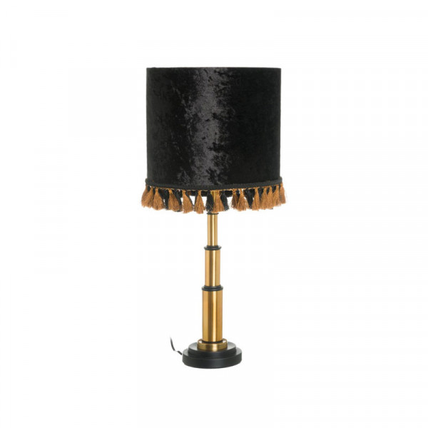 Lámpara de mesa con borlas
